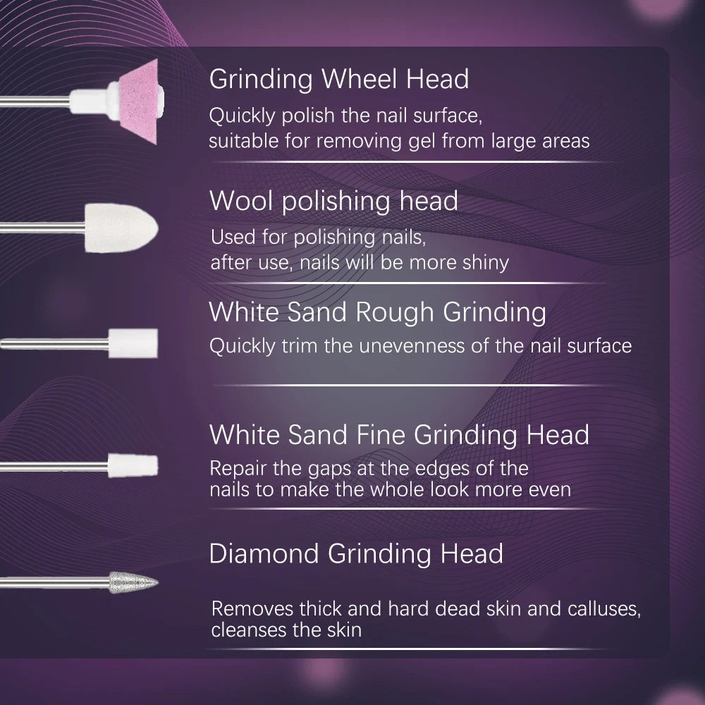 Portable Electric Nail Drill
