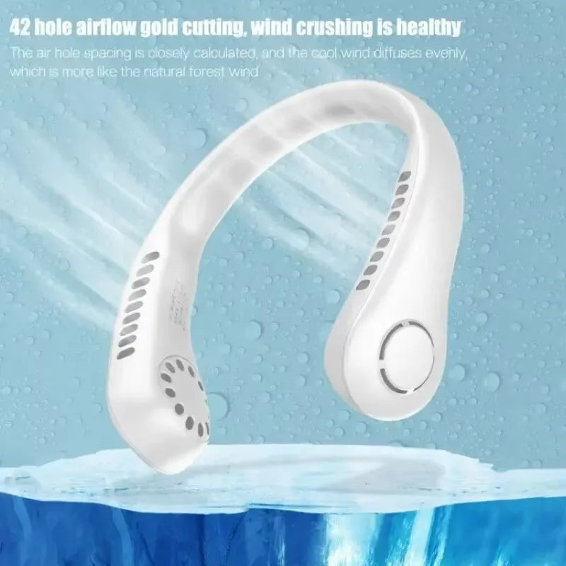 Wearable Cool Breeze Neck Fan