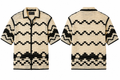 Monaco Crochet Knit Shirt.Used(Like-New)