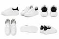 Alexander McQueen Oversized Sneakers – White/Black (Used – Like New)
