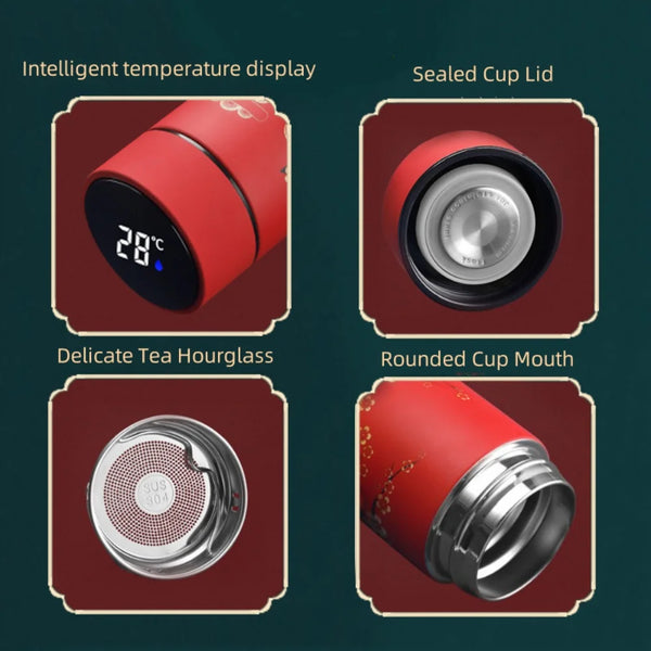 Smart Retro Thermal Water Bottle