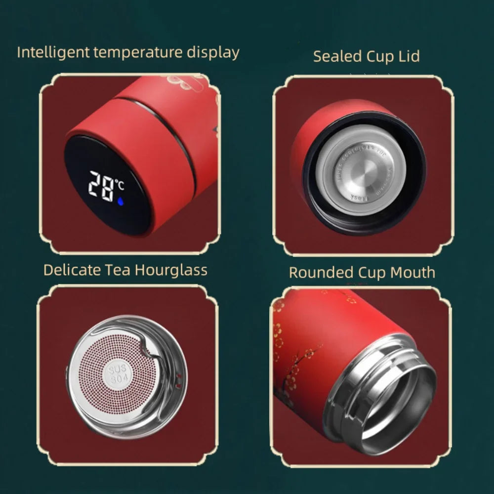 Smart Retro Thermal Water Bottle