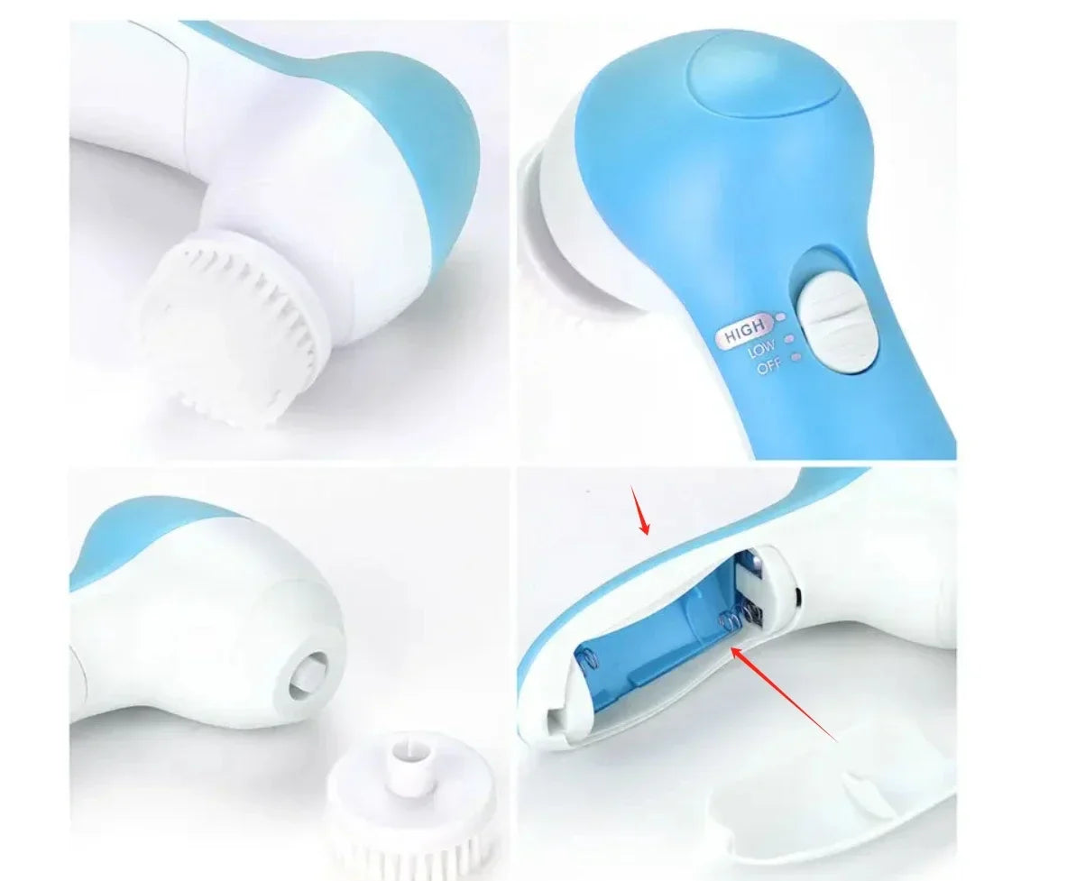 5-in-1 Electric Facial Cleanser