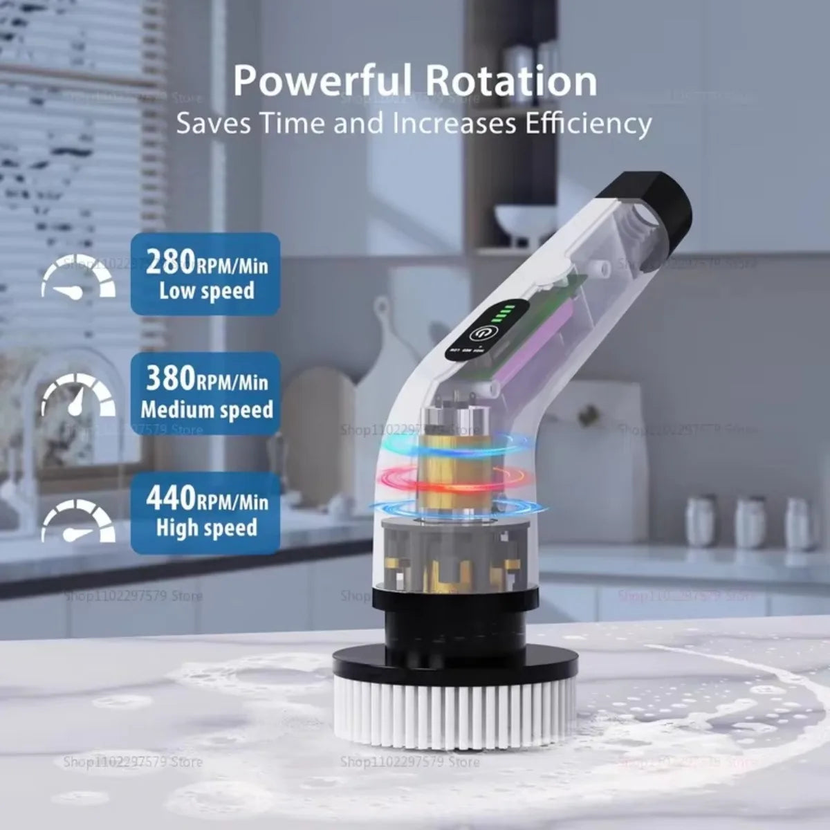 Magic Spin Cleaning Brush