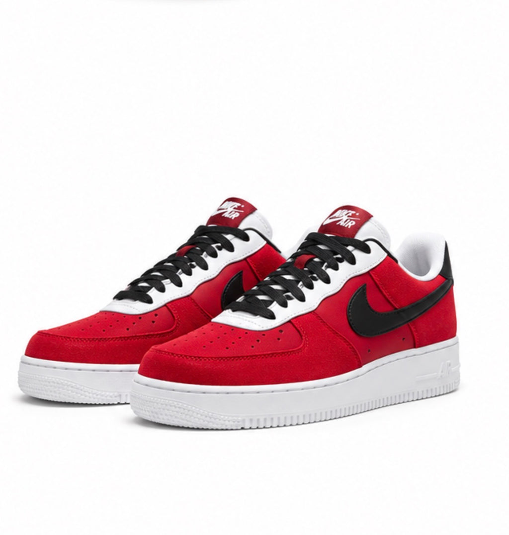 Nike Air Force 1 Low ’07 LV8 – University Red/Black/White.Used(Like- New)