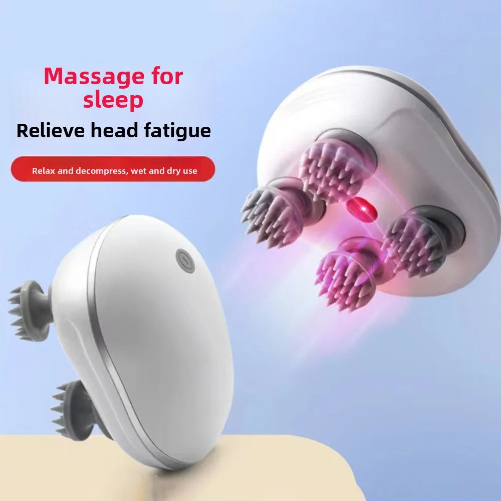 Relaxing Rechargeable Head Massager