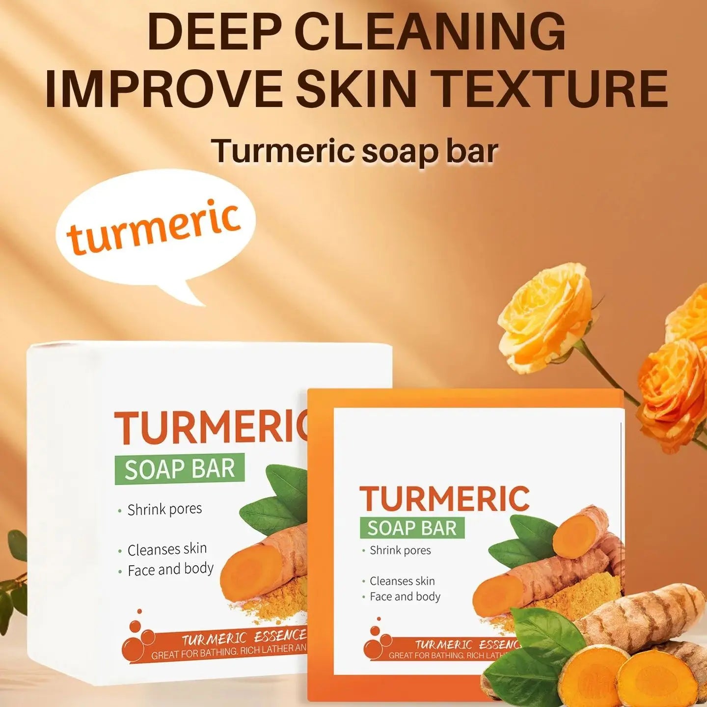 Glow Boost Turmeric Soap