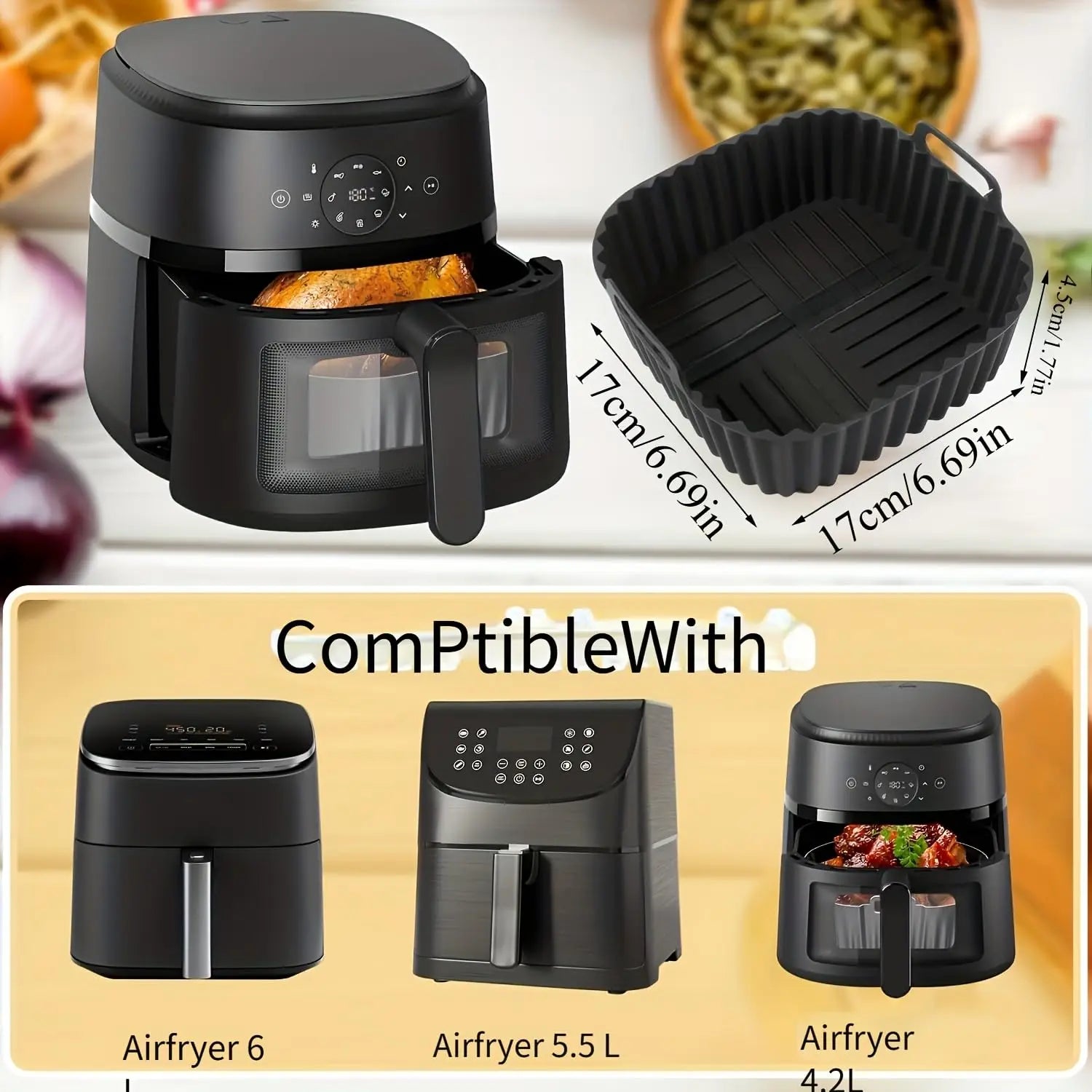 Reusable Air Fryer Liners