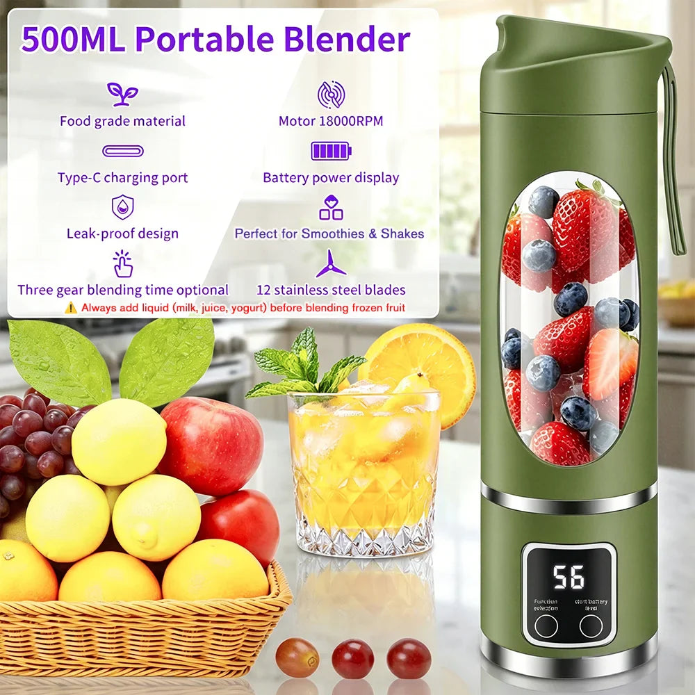 Mini Smoothie Maker Cup