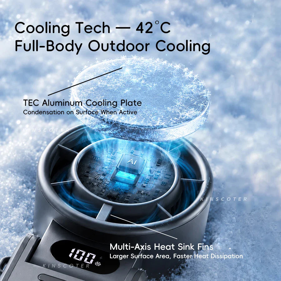Cool Breeze Portable Handheld Fan