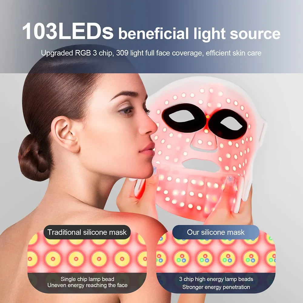 Radiant Glow LED Beauty Mask