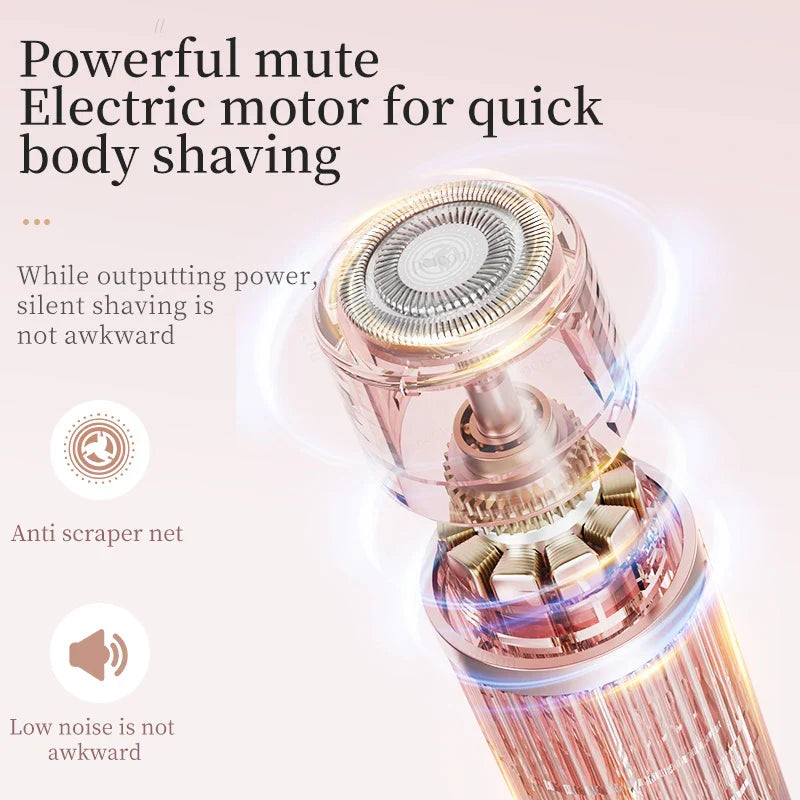 SmoothGlide Women’s Electric Shaver | Waterproof Cordless Hair Remover