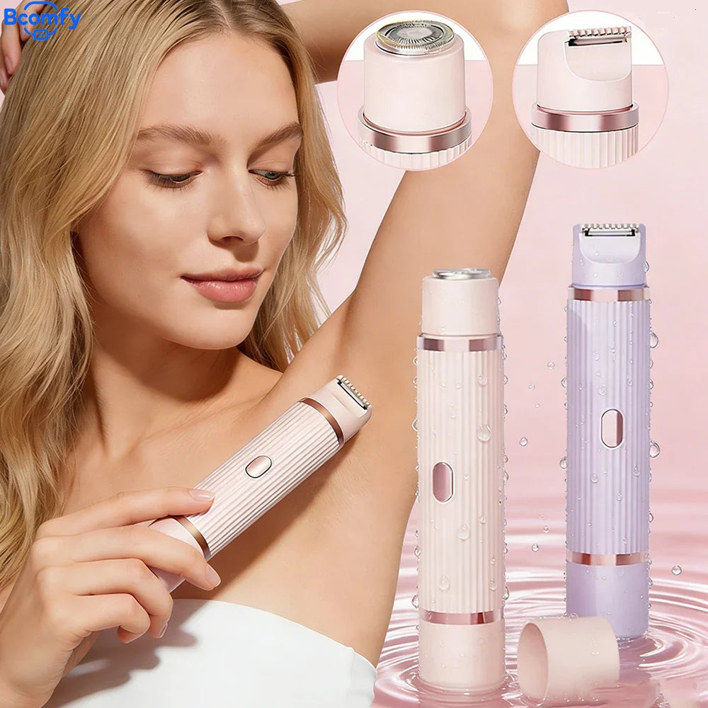 SmoothGlide Women’s Electric Shaver | Waterproof Cordless Hair Remover